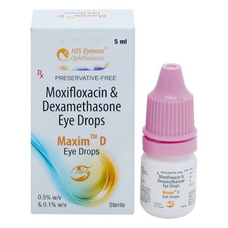 MAXIM D EYE DROP