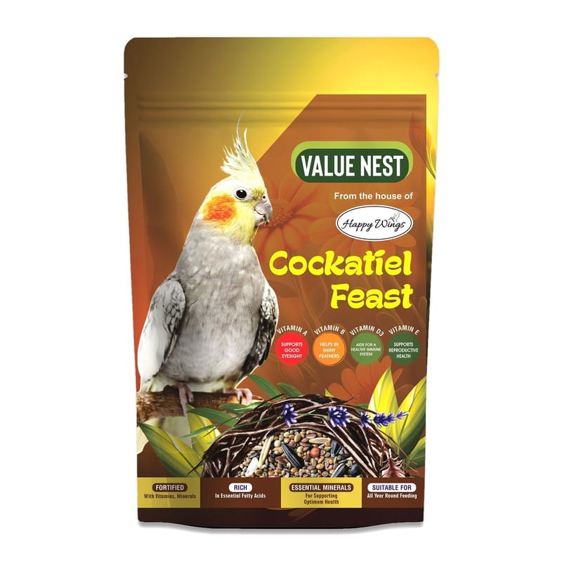 HAPPY WINGS VALUE NEST COCKATIEL FEAST