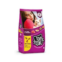TOPTAIL KITTEN SALMON & CHICKEN DRY FOOD (S)