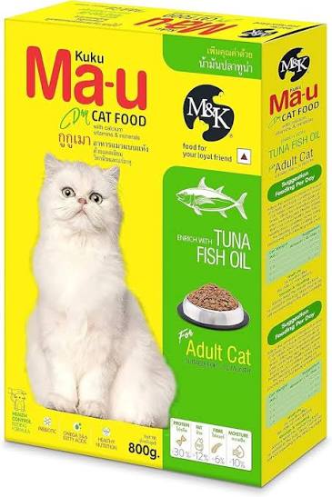 KUKU MA-U TUNA FISH OIL CAT DRY FOOD