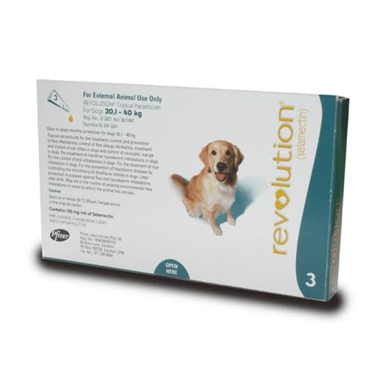 REVOLUTION (20-40KG) DOG SPOT ON