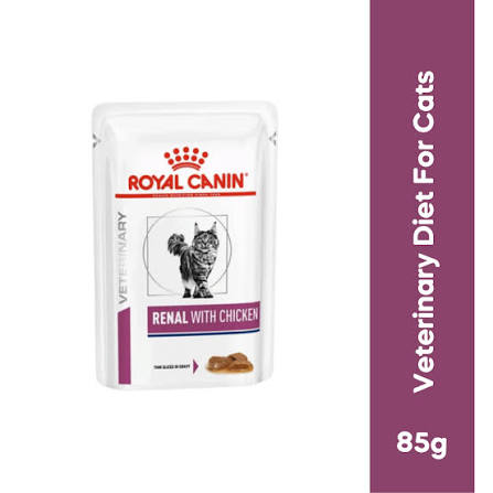ROYAL CANIN RENAL CHICKEN CAT GRAVY POUCH