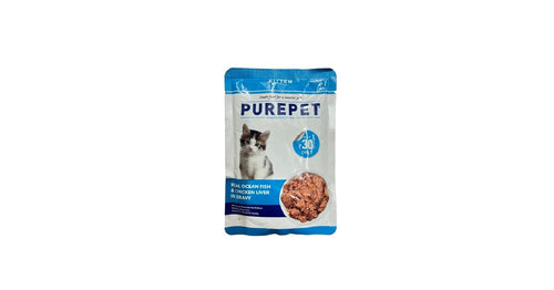 PUREPET KITTEN REAL OCEAN FISH GRAVY