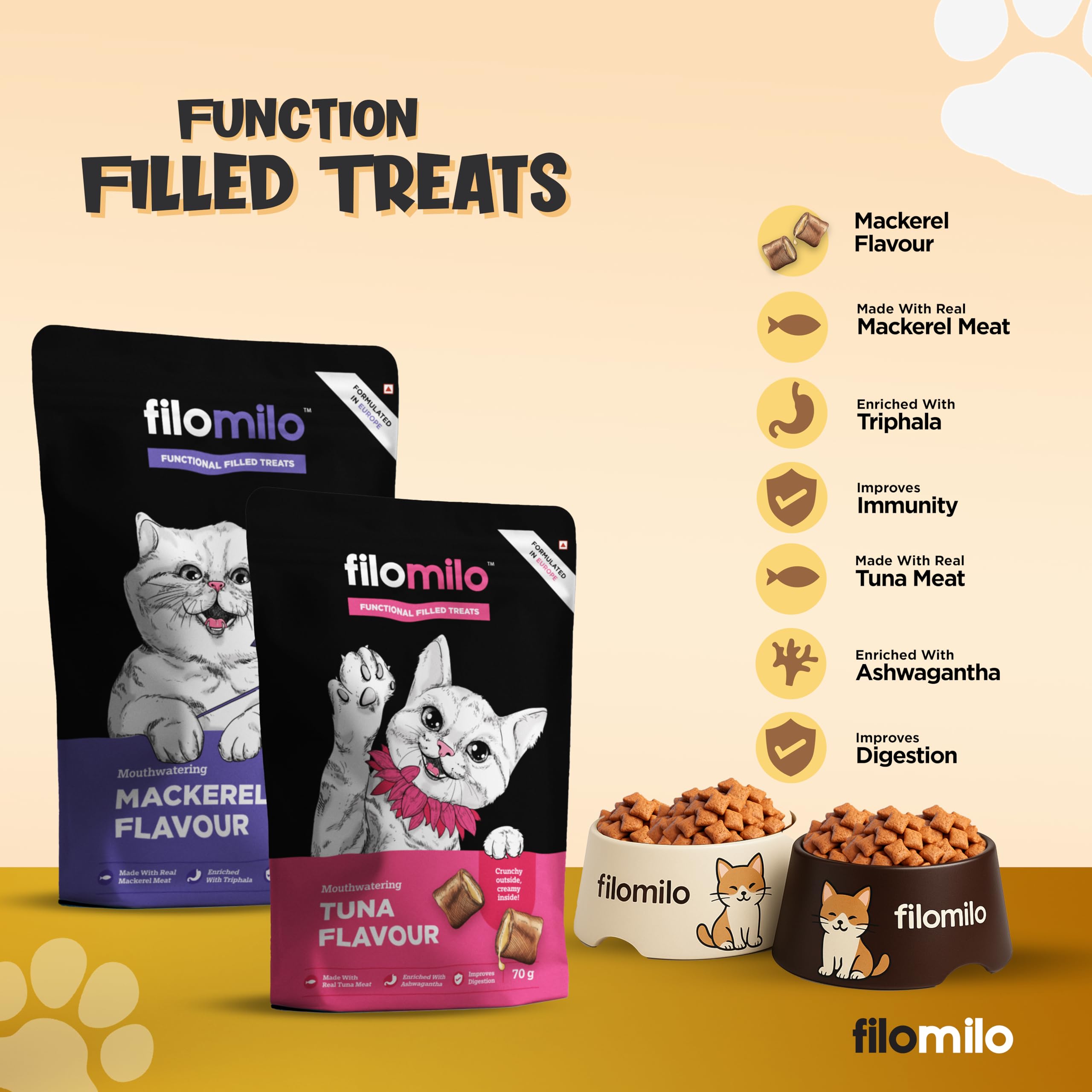 Filomilo Tuna Cat Treats