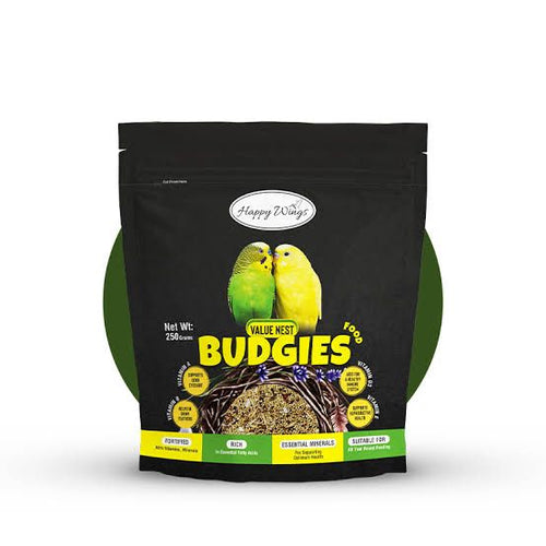 HAPPY WINGS VALUE NEST BUDGIES DRY FOOD