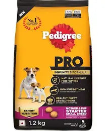 PEDIGREE PRO STARTER SMALL BREED DRY FOOD (M)