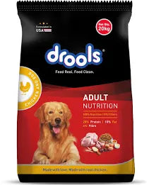 DROOLS ADULT CHIC & VEG DRY FOOD (XL)