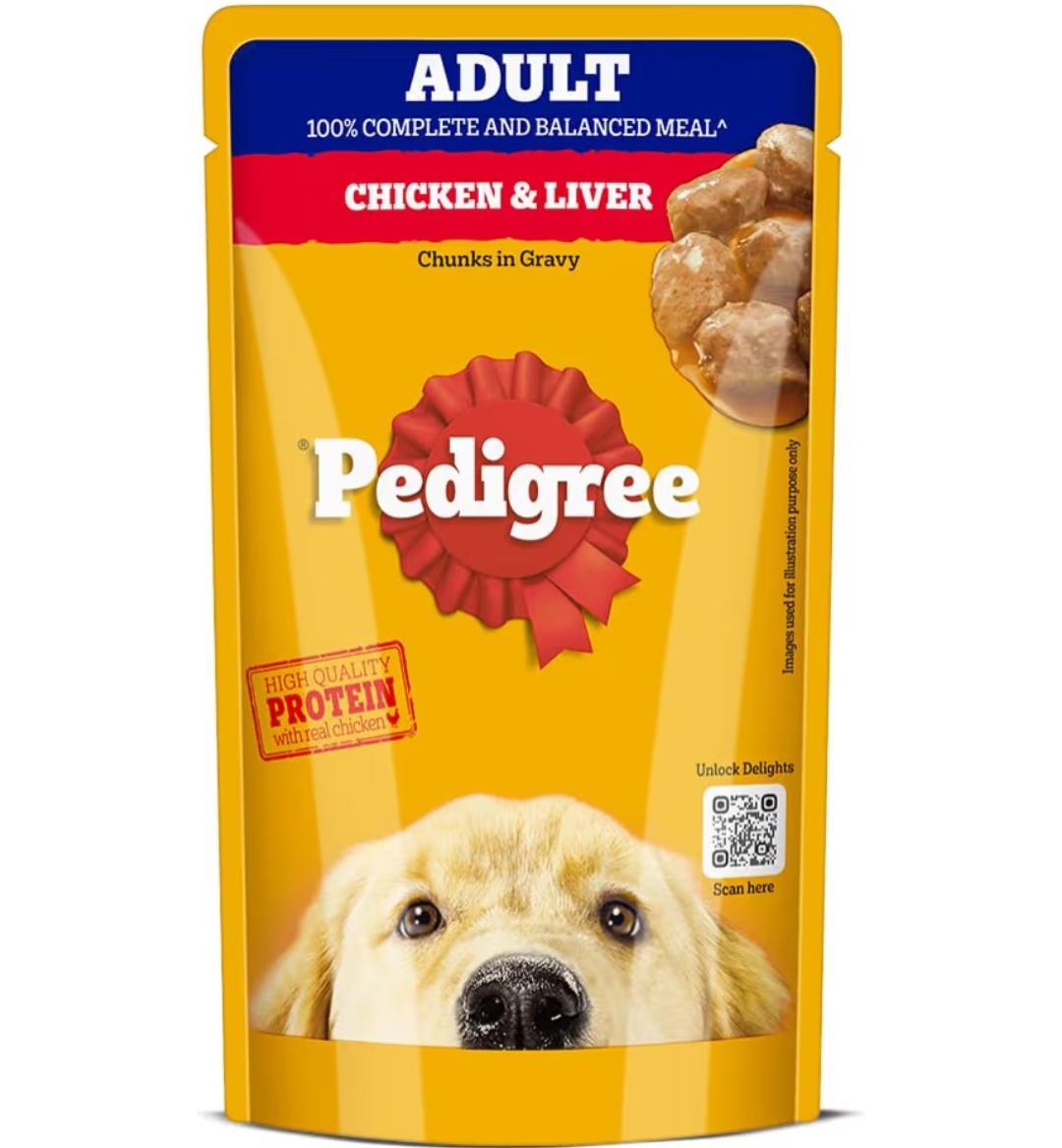 PEDIGREE CHICKEN AND LIVER ADULT GRAVY