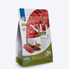 N&D QU SKIN & COAT DUCK ADULT DOG DRY FOOD