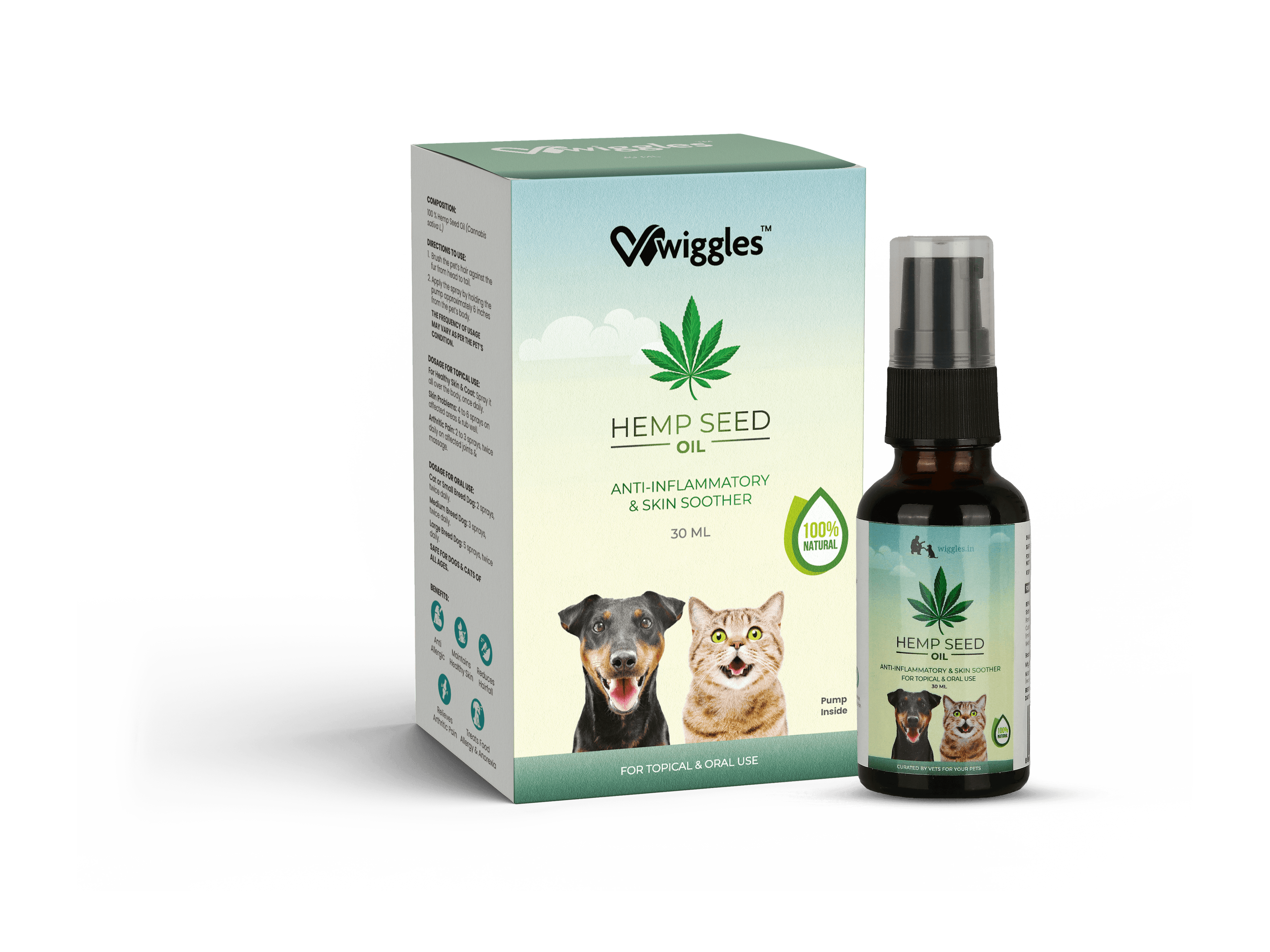 WIGGLES HEMP SEED OIL