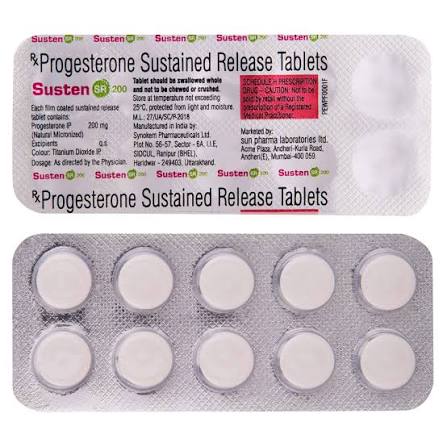 SUSTEN SR 200MG TABLET