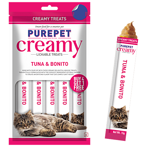 PUREPET CREAMY TREAT TUNA & BONITO