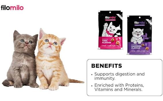 Filomilo Mackerel Cat Treats