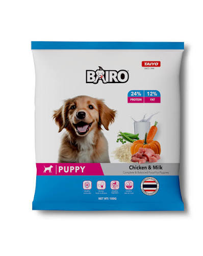 TAIYO BARIO PUPPY CHIC and MILK DRY FOOD