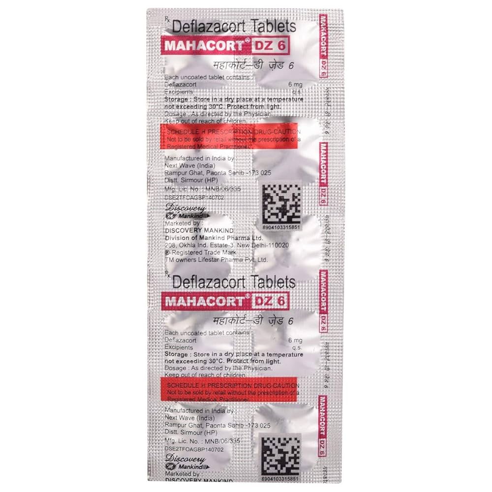 MAHACORT-DZ 6 TABLET