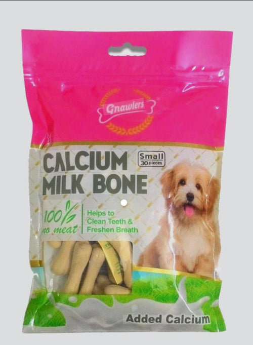GNAWLERS SMALL CALCIUM MILK BONE (S)