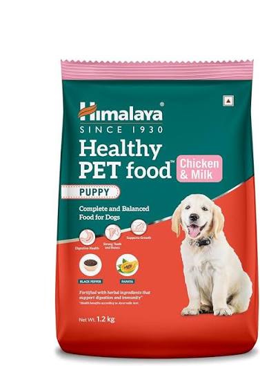 HIMALAYA PUPPY CHIC & MILK DRY FOOD (M)