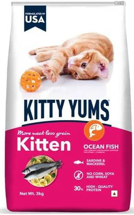 KITTY YUMS KITTEN DRY FOOD (M)