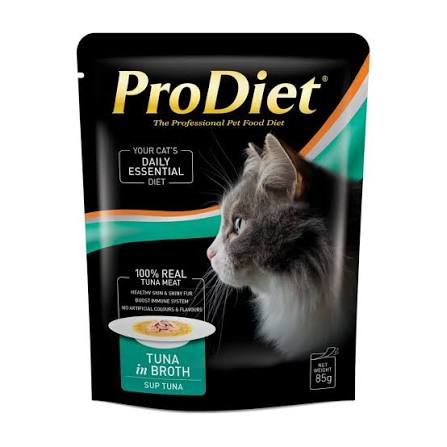 PRODIET TUNA IN BROTH CAT GRAVY