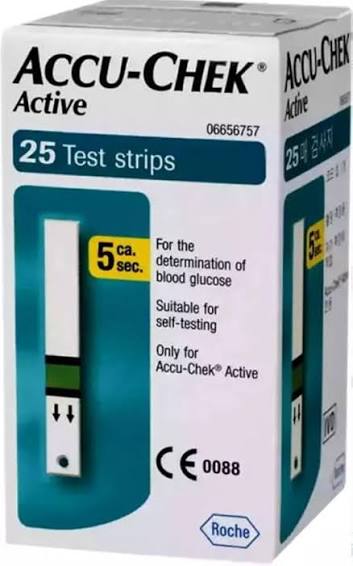 ACCU CHECK ACTIVE 25 STRIP