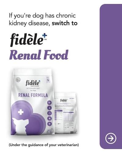 FIDELE PLUS RENAL DRY FOOD