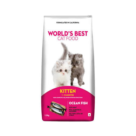 WORLD BEST KITTEN CAT FOOD [1.2Kg]
