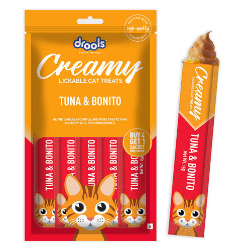 DROOLS CREAMY TREATS TUNA AND BONITO