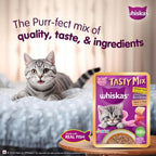 WHISKAS TASTYMIX GRAVY.