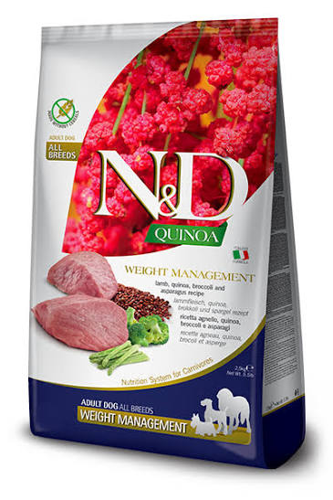 N&D QU WT MGMT LAMB DOG GF DRY FOOD (XL)