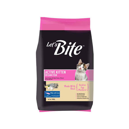 Let's Bite Kitten Dry Food (M)