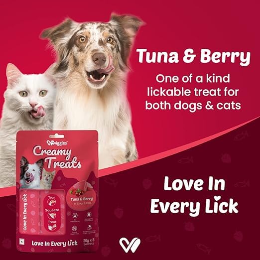 Wiggles Tuna & Berry Creamy Treats