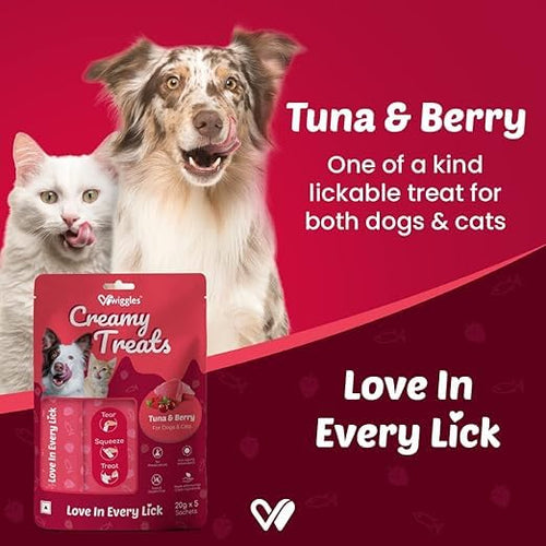 Wiggles Tuna & Berry Creamy Treats