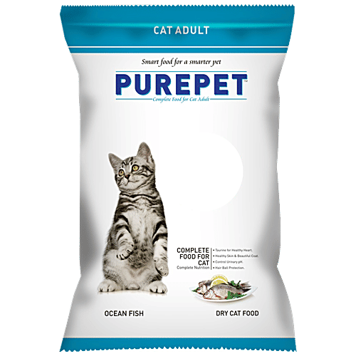 PUREPET CAT OCEAN FISH DRY FOOD (XS)