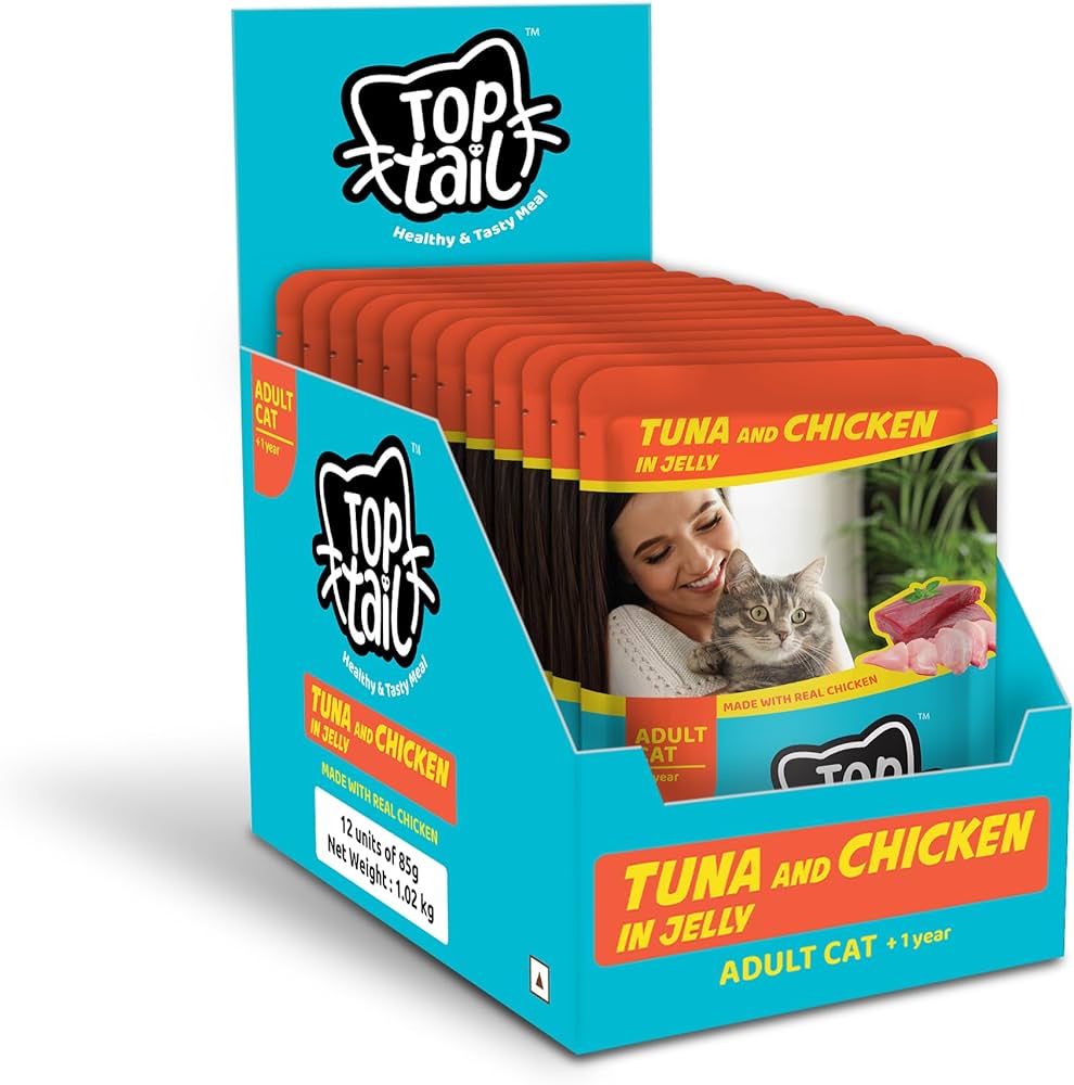 TOPTAIL ADULT SHRIMP & TUNA GRAVY