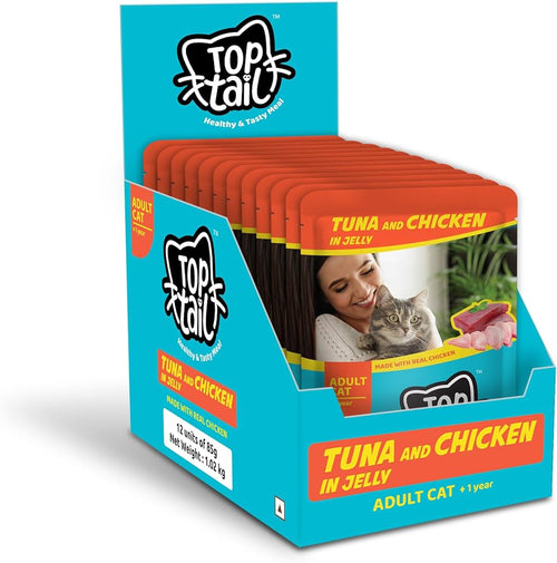 TOPTAIL ADULT SHRIMP & TUNA GRAVY
