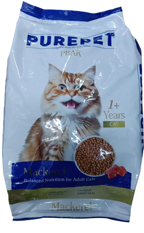 PUREPET PEAK ADULT MACKEREL DRY FOOD (S)