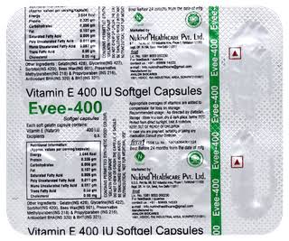 EVEE 400MG SOFTGEL CAP