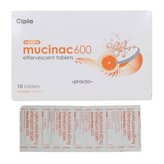 MUCINAC 600 TABLET