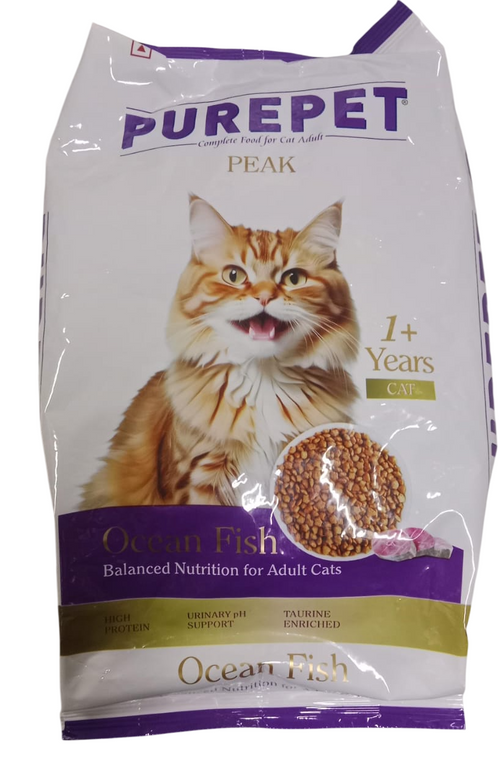 PUREPET PEAK ADUlT OCEAN FISH DRY FOOD (S)