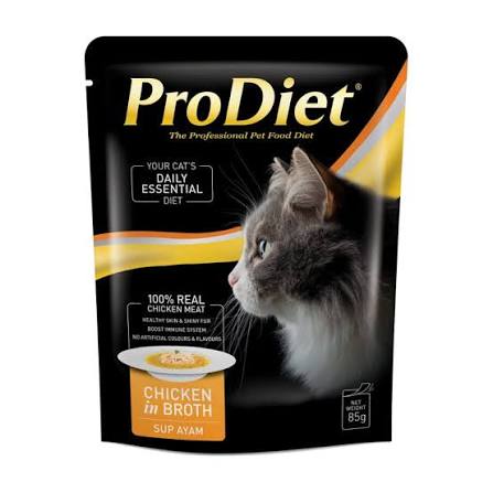 PRODIET CHICKEN IN BROTH CAT GRAVY