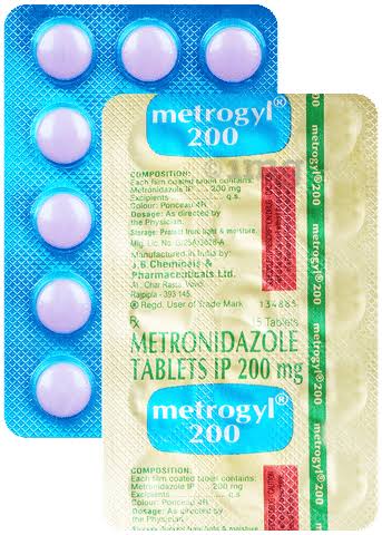 METROGYL 200 TABLET