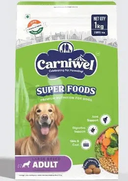 CARNIWEL ADULT LARGE DOG VEG DRY FOOD (S)