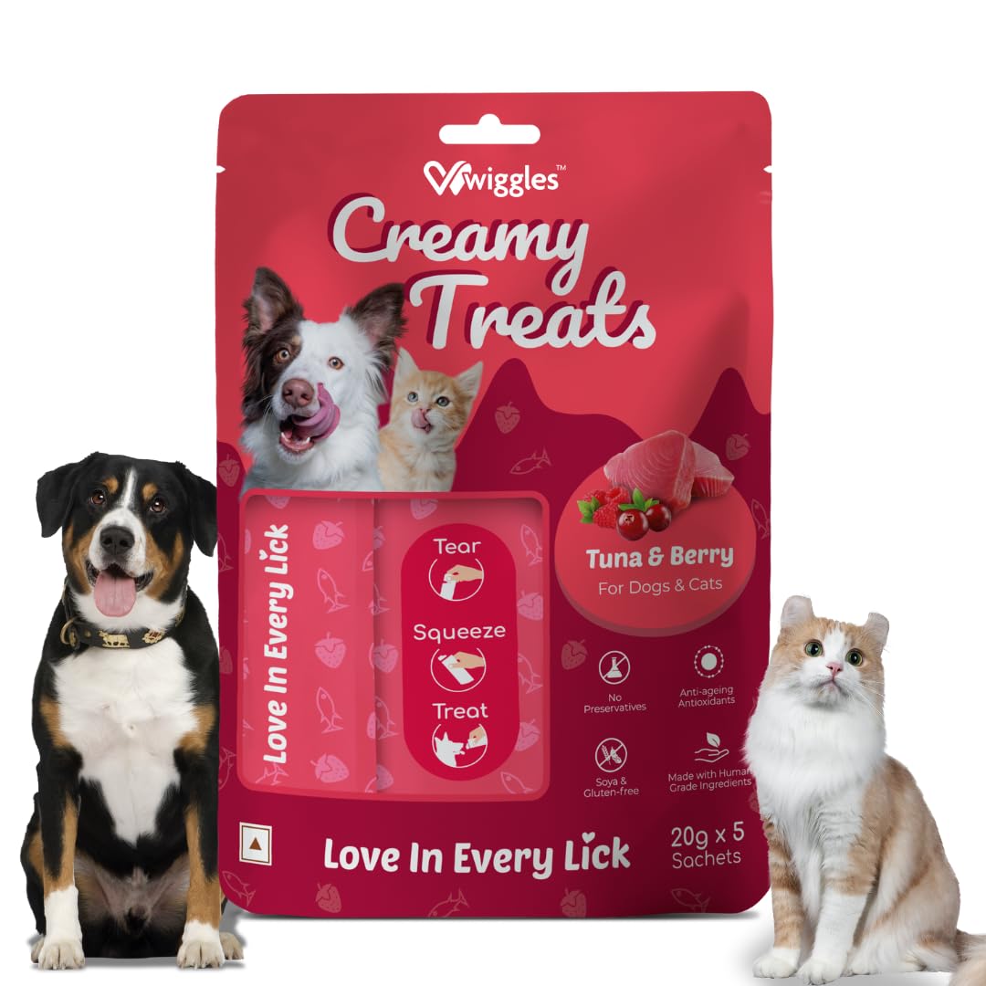 Wiggles Tuna & Berry Creamy Treats