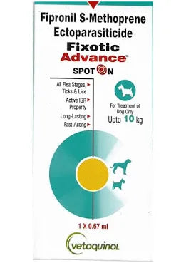 FIXOTIC ADVANCE (0-10KG) DOG SPOT ON