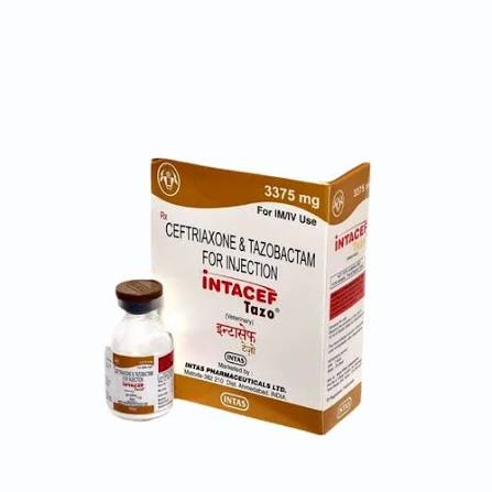 INTACEF TAZO 3375MG INJ