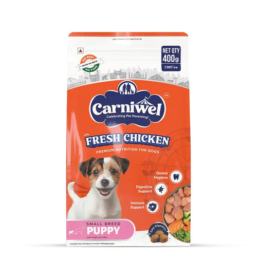 CARNIWEL FRESH PUPPY SMALL DOG CHIC DRY FOOD (S)