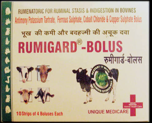 RUMIGARD BOLUS