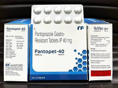 PANTOPET 40MG TABLET