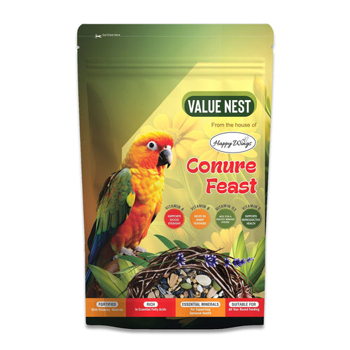 HAPPY WINGS VALUE NEST CONURE FEAST
