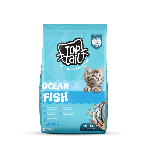 TOPTAIL KITTEN OCEAN FISH (XS)